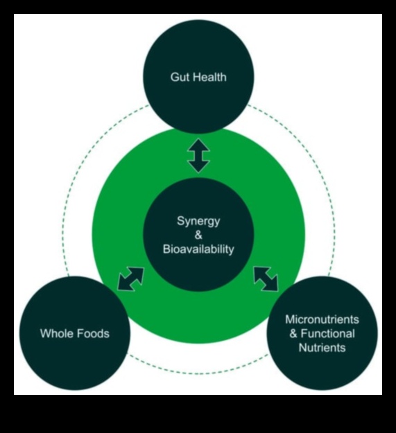 العلاقة بين المغذيات: ربط العافية والكيمياء الحيوية الغذائية