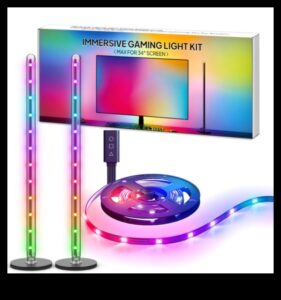 السيمفونية المرئية: شاشات مزودة بإضاءة RGB متزامنة