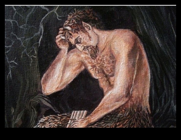 الساتير والحوريات: أرواح الطبيعة في الفن اليوناني