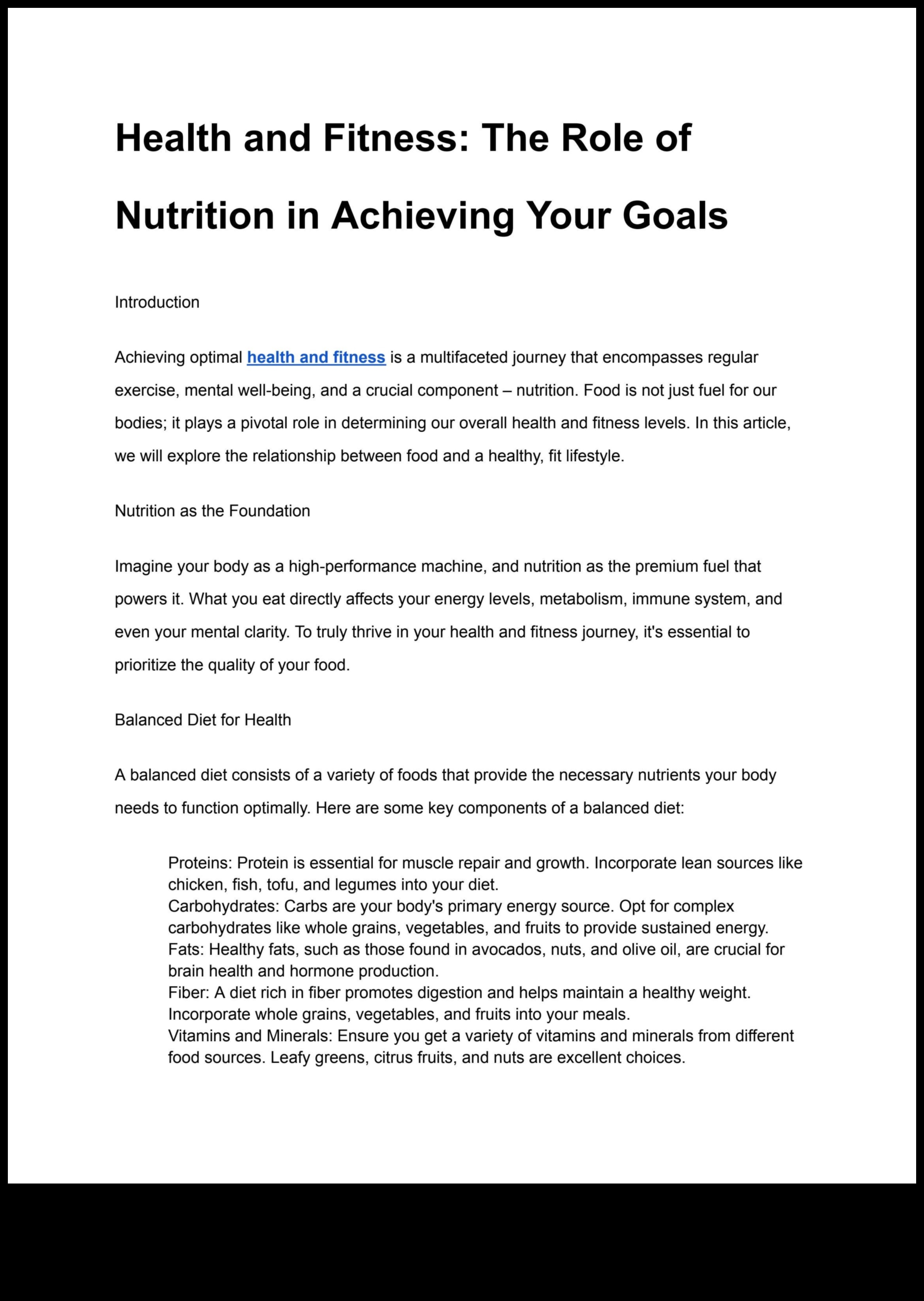 الأكل من أجل التميز: دور استشارات التغذية المتخصصة