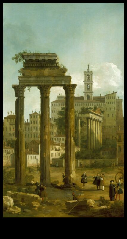 لوحات الكابيتوليوم: تمثيلات فنية للمعابد الرومانية