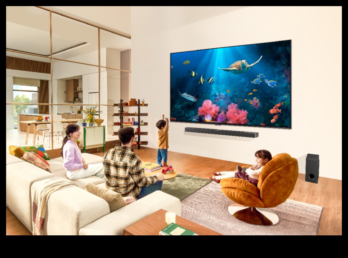 صوت خالٍ من الشاشة: مكبرات صوت غير مرئية وتكامل الصوت في أجهزة التلفزيون الحديثة