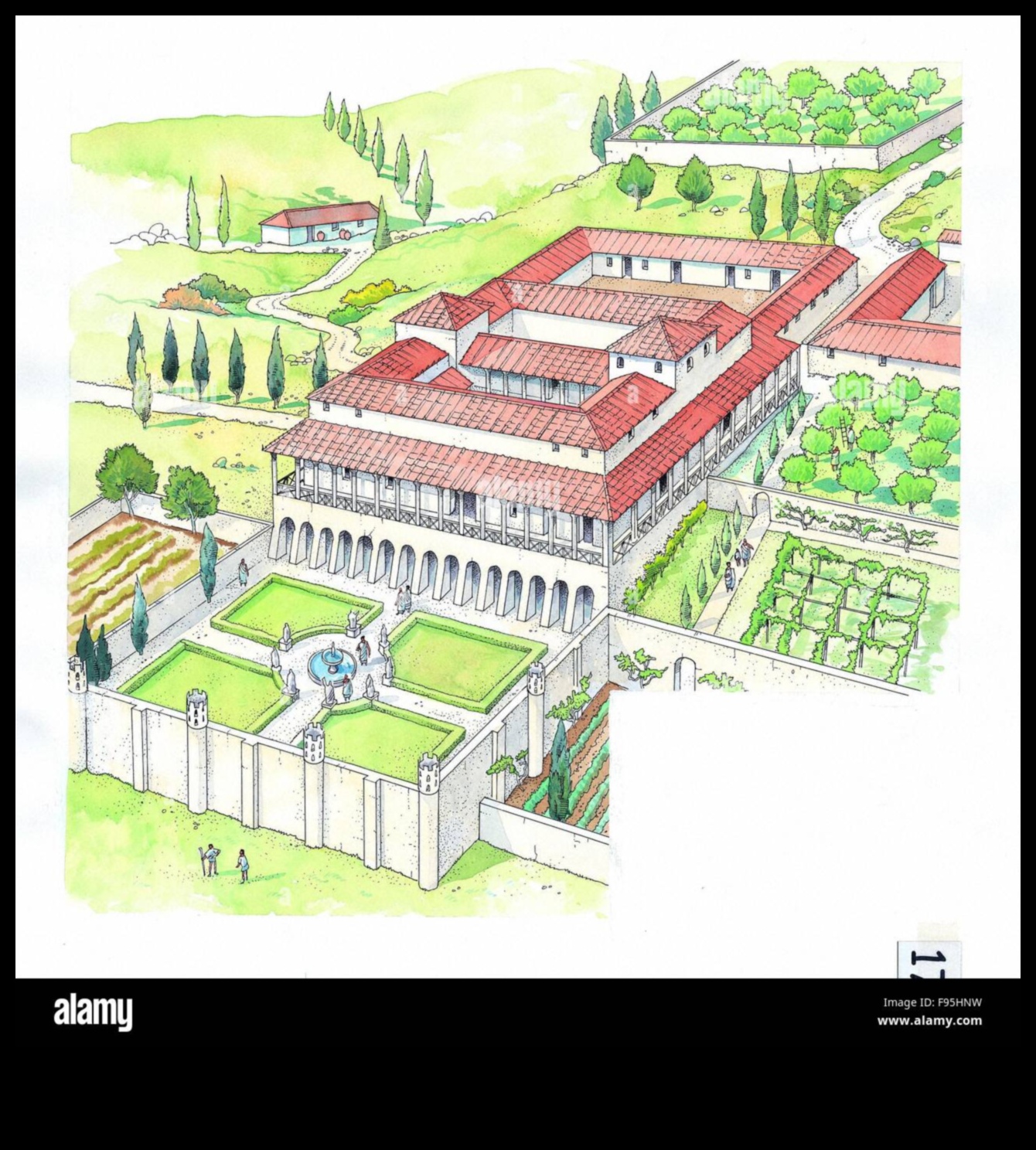 فيلا فيستا: جولة مرئية في عقارات الريف الروماني 3 فيلا فيستا: تمثيلات فنية لعقارات الريف الروماني
