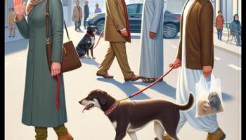 لغة المقاود: فهم آداب المشي مع الكلاب