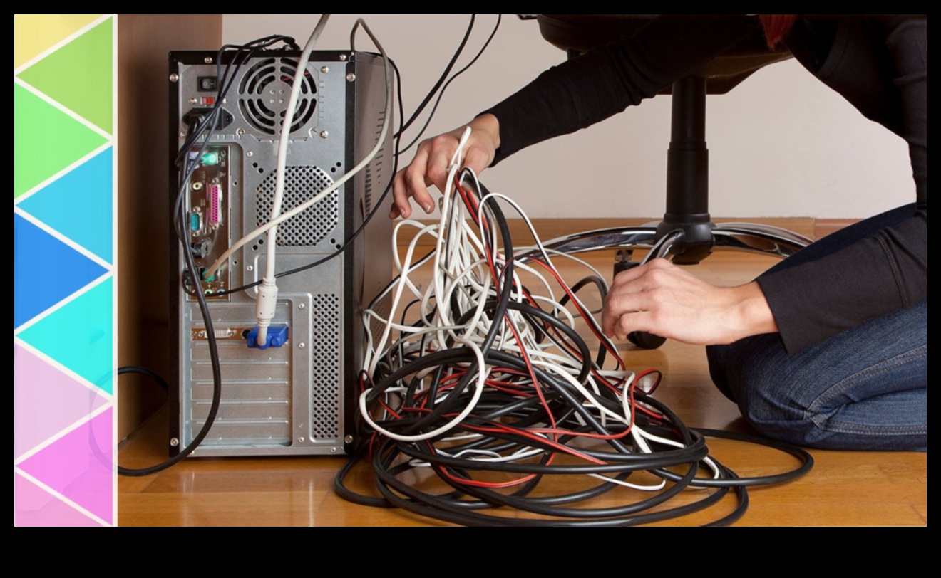نصائح لإدارة كابلات الحالة: تنظيم جهازك لتحسين المظهر الجمالي
