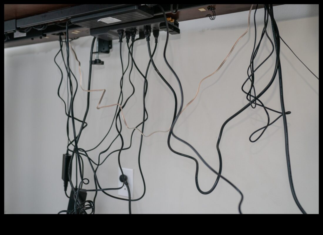 نصائح لإدارة كابلات الحالة: تنظيم جهازك لتحسين المظهر الجمالي