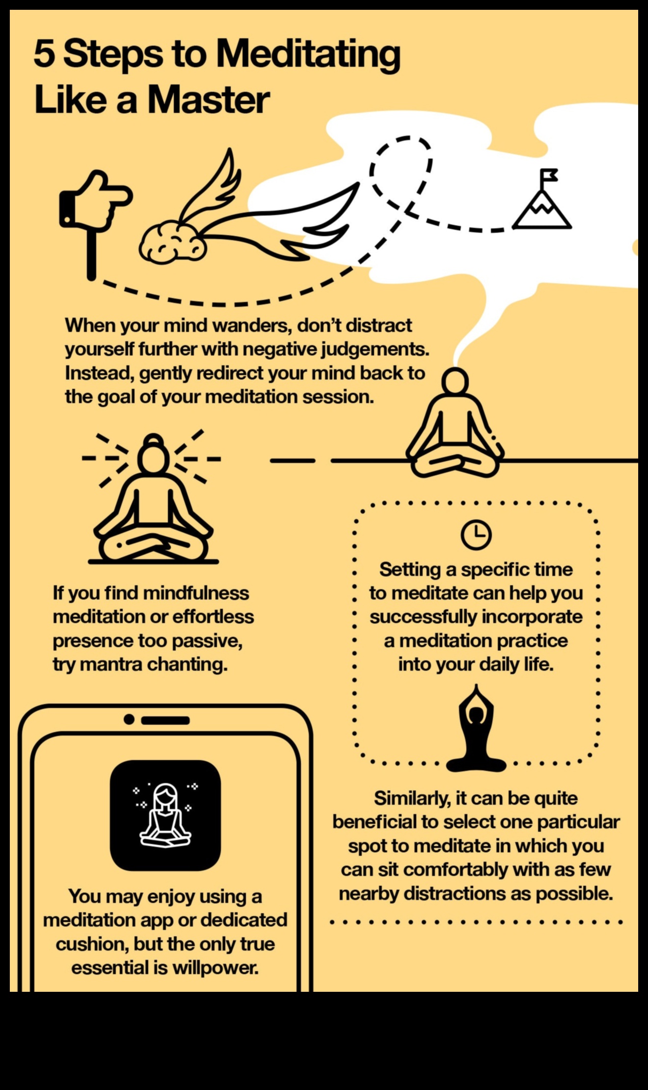 الإتقان الواعي: كيف يؤثر التأمل بشكل إيجابي على حياتك اليومية